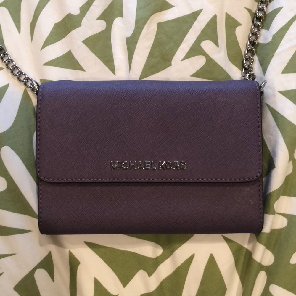 Michael Kors Jet Set large phone crossbody bag